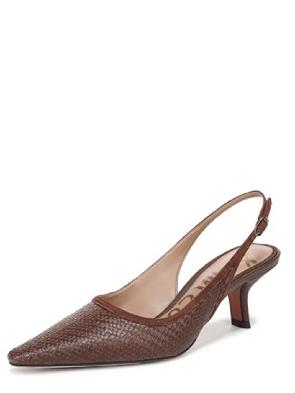 Sam Edelman Bianka Slingback Pumps Bourbon Size 7.5 NWt